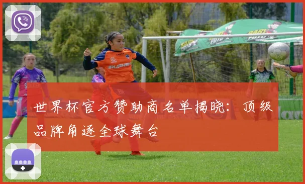 世界杯官方赞助商名单揭晓：顶级品牌角逐全球舞台